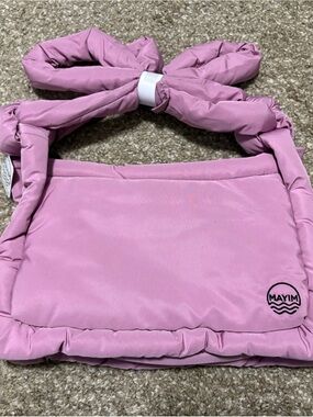 MAYIM Puff Crossbody Bag in Dusty Pink